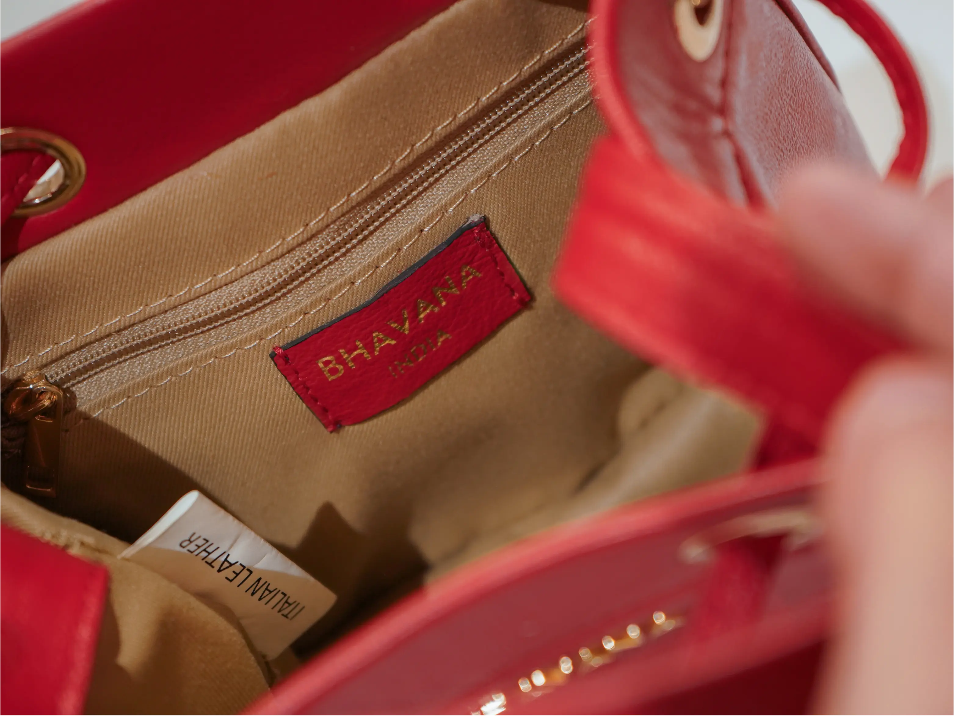 Mehreen Potli Bag nappa rosso03