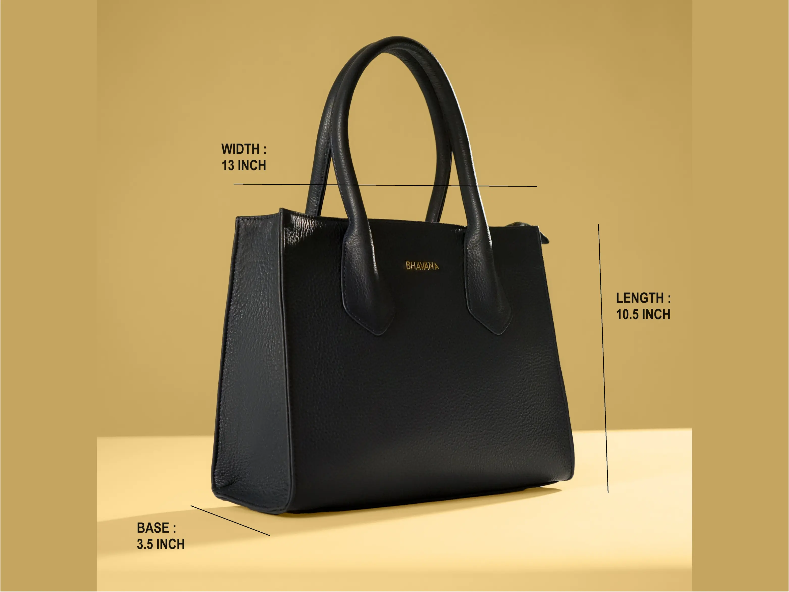 Sienna Shoulder Bag Measurment